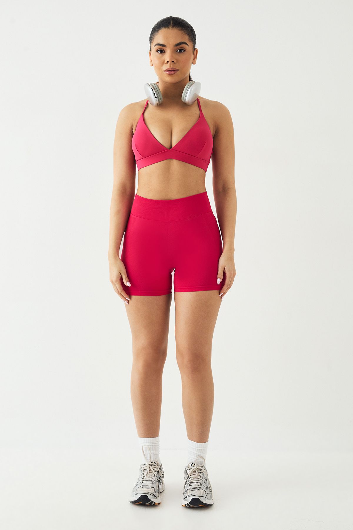 DSGN Studio DSGN Studio T Back Sports Bra Raspberry image 5