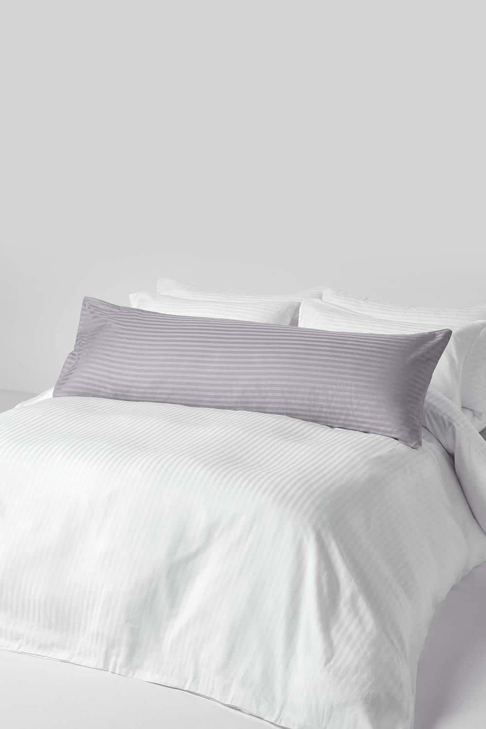 Homescapes Egyptian Cotton Ultrasoft Body Pillowcase 330 TC image 2