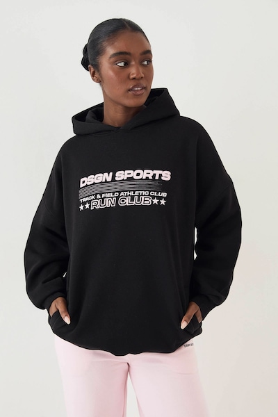 DSGN Studio DSGN Studio Sport Oversized Hoodie Black