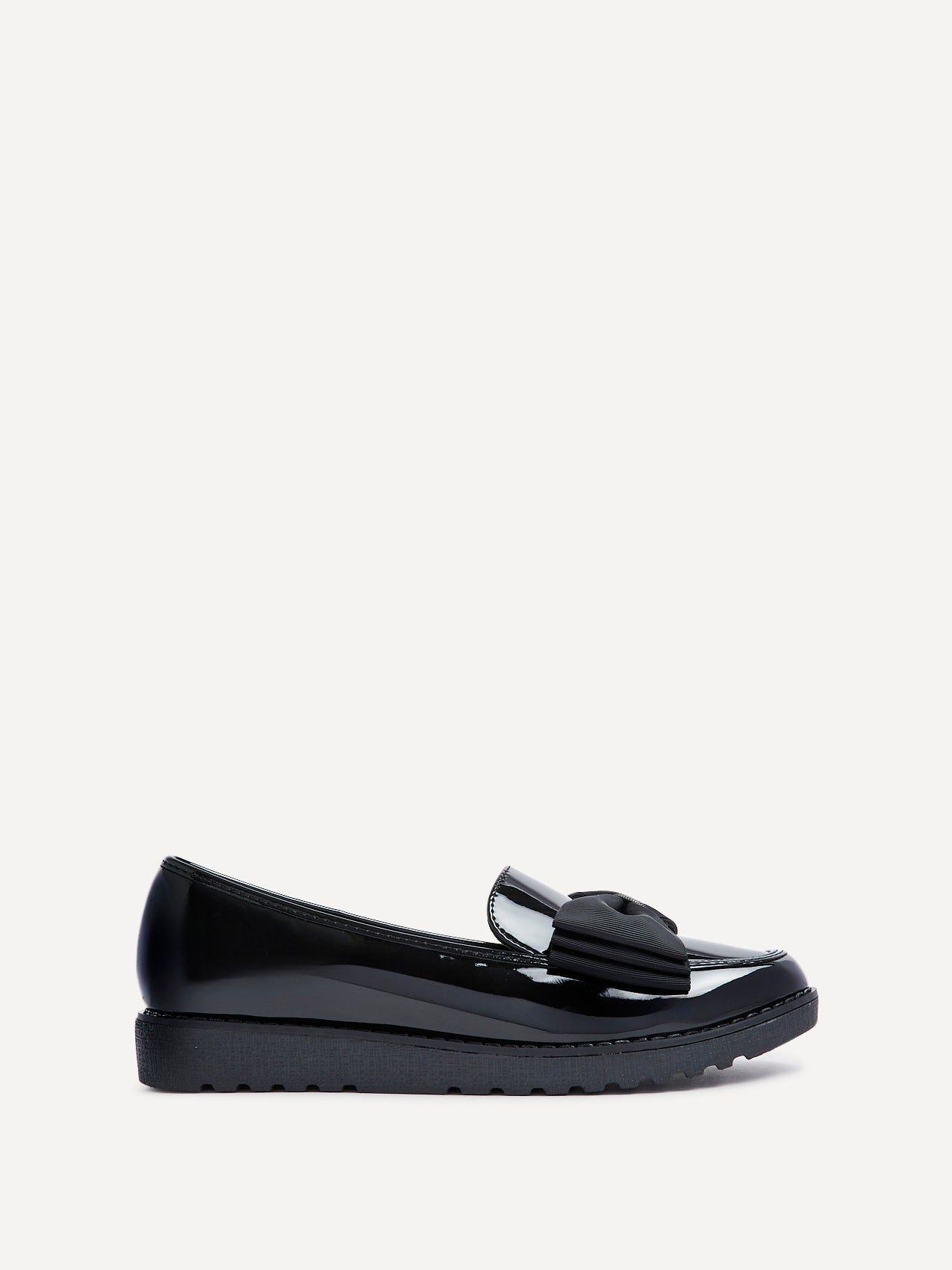 Linzi Cathy Black Patent Loafers