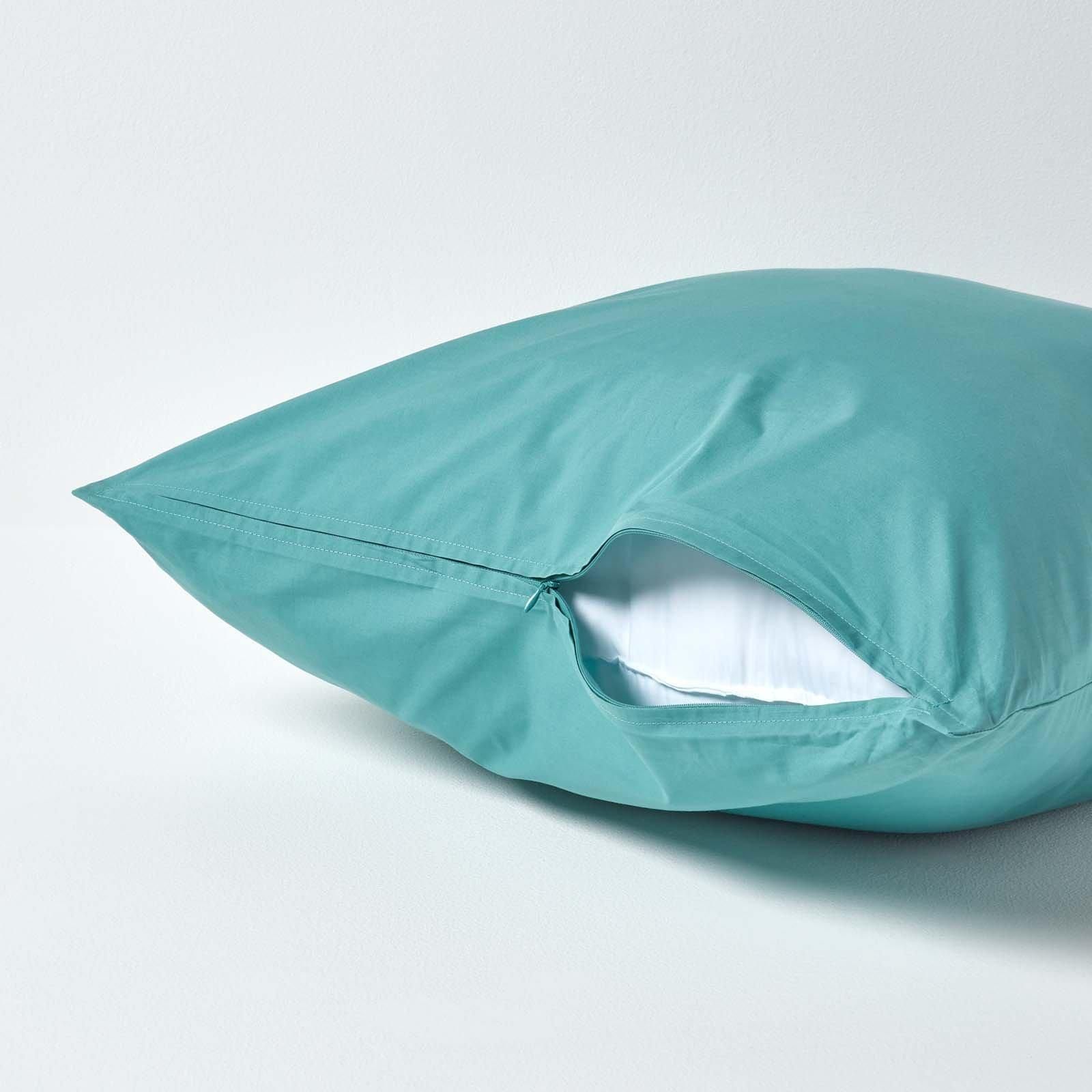 Homescapes Continental Egyptian Cotton Pillowcase 200 TC, 60 x 60 cm image 3