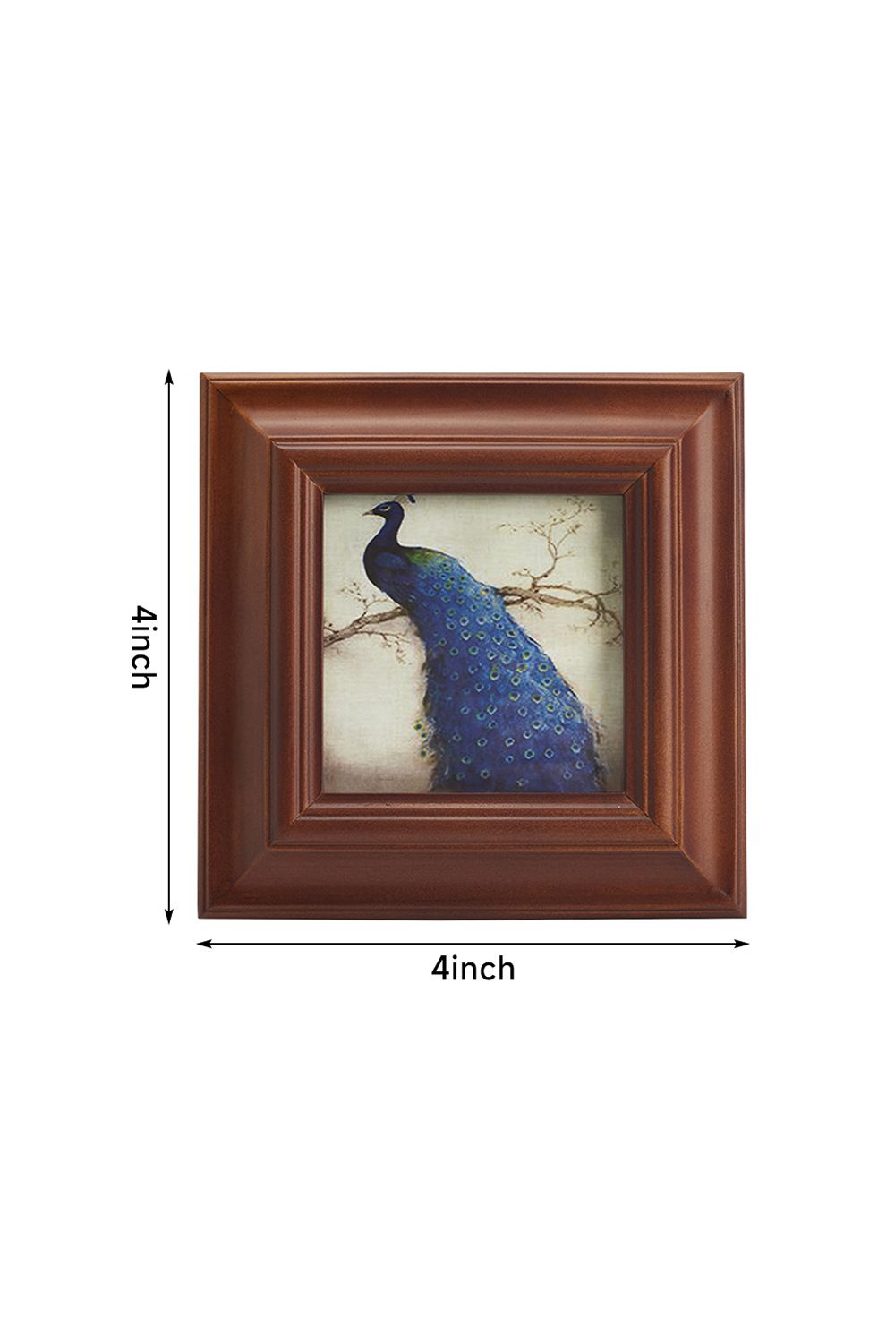 Living and Home Solid Wood Frame Photo Frame 4" x 4" image 5