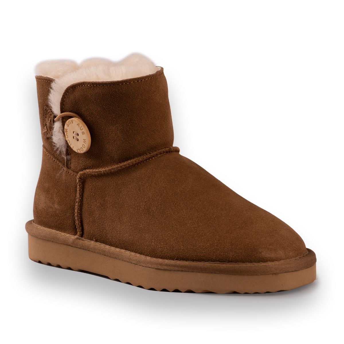 Aus Wooli Australia Short Sheepskin Button Boots image 1