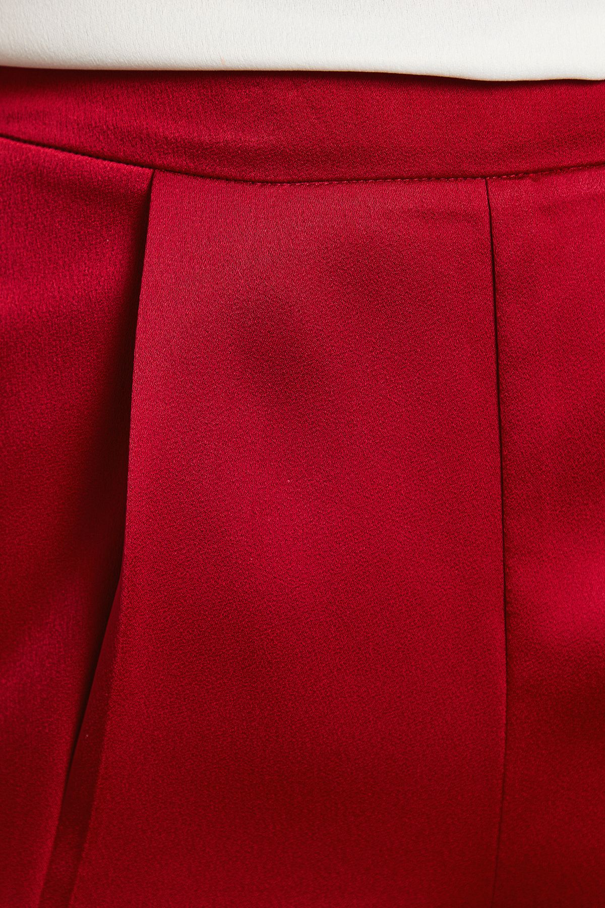 Coast Satin Flare Trouser Burgundy image 5