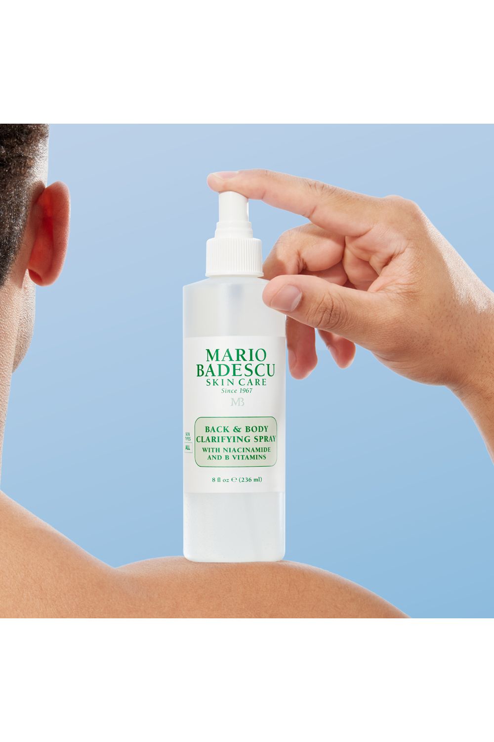 Mario Badescu Back & Body Clarifying Spray With Niacinamide & B-vitamins Multi image 3