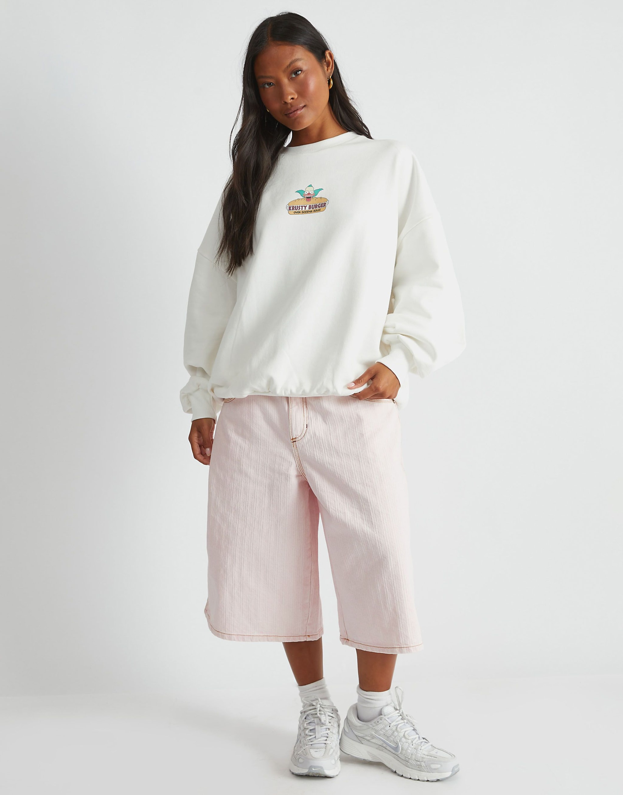 SKINNYDIP The Simpsons Krusty Burger Sweatshirt image 3