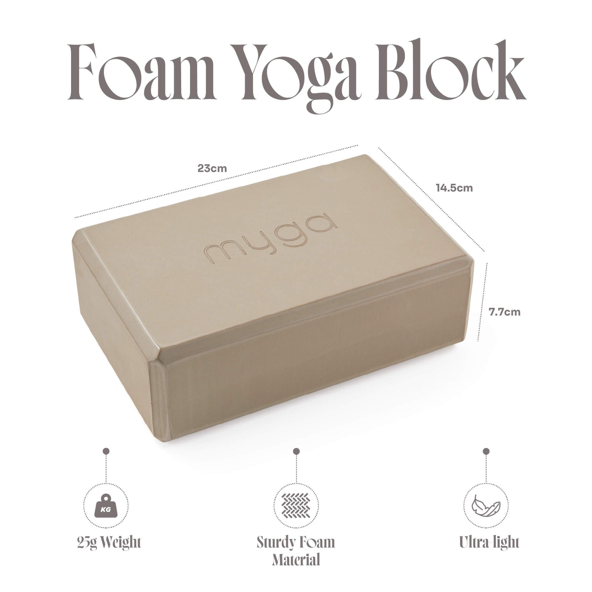 Myga 2 Yoga Blocks and Strap Set image 4