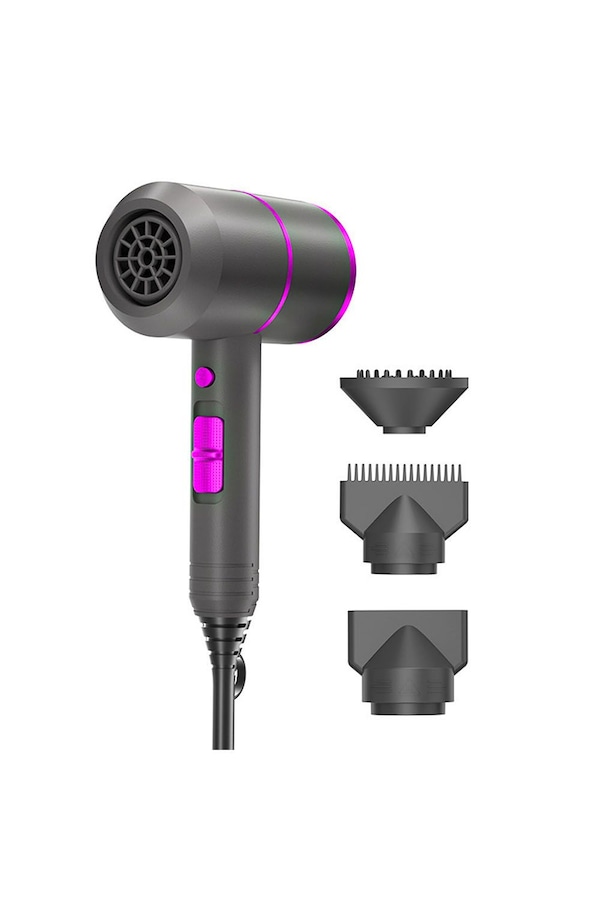 Living and Home 1800W Powerful Ionic Dryer, Hair Dryer with Diffuser & Concentrator