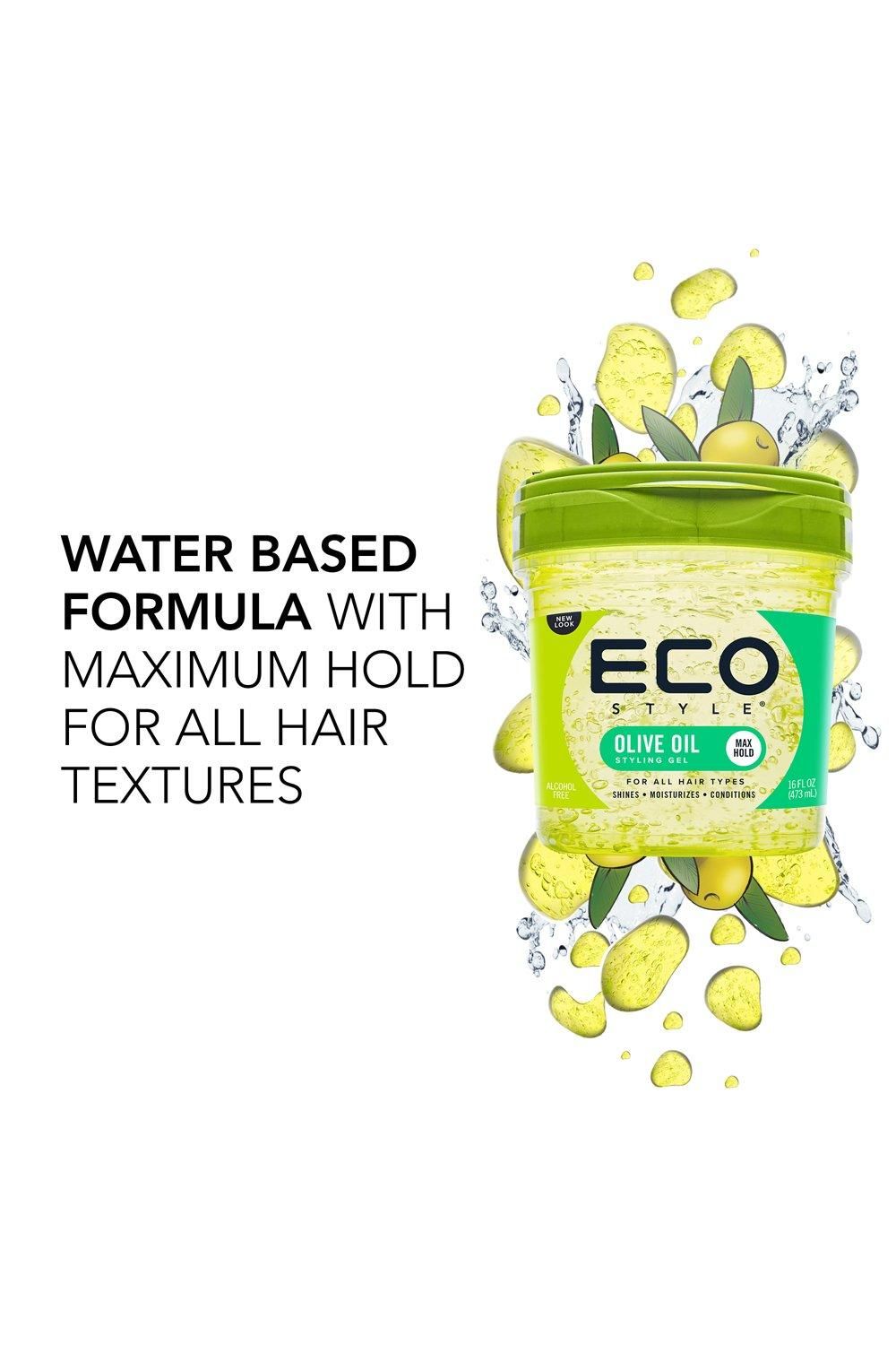 Eco Style Olive Oil Styling Gel Green 473ml Multi image 4