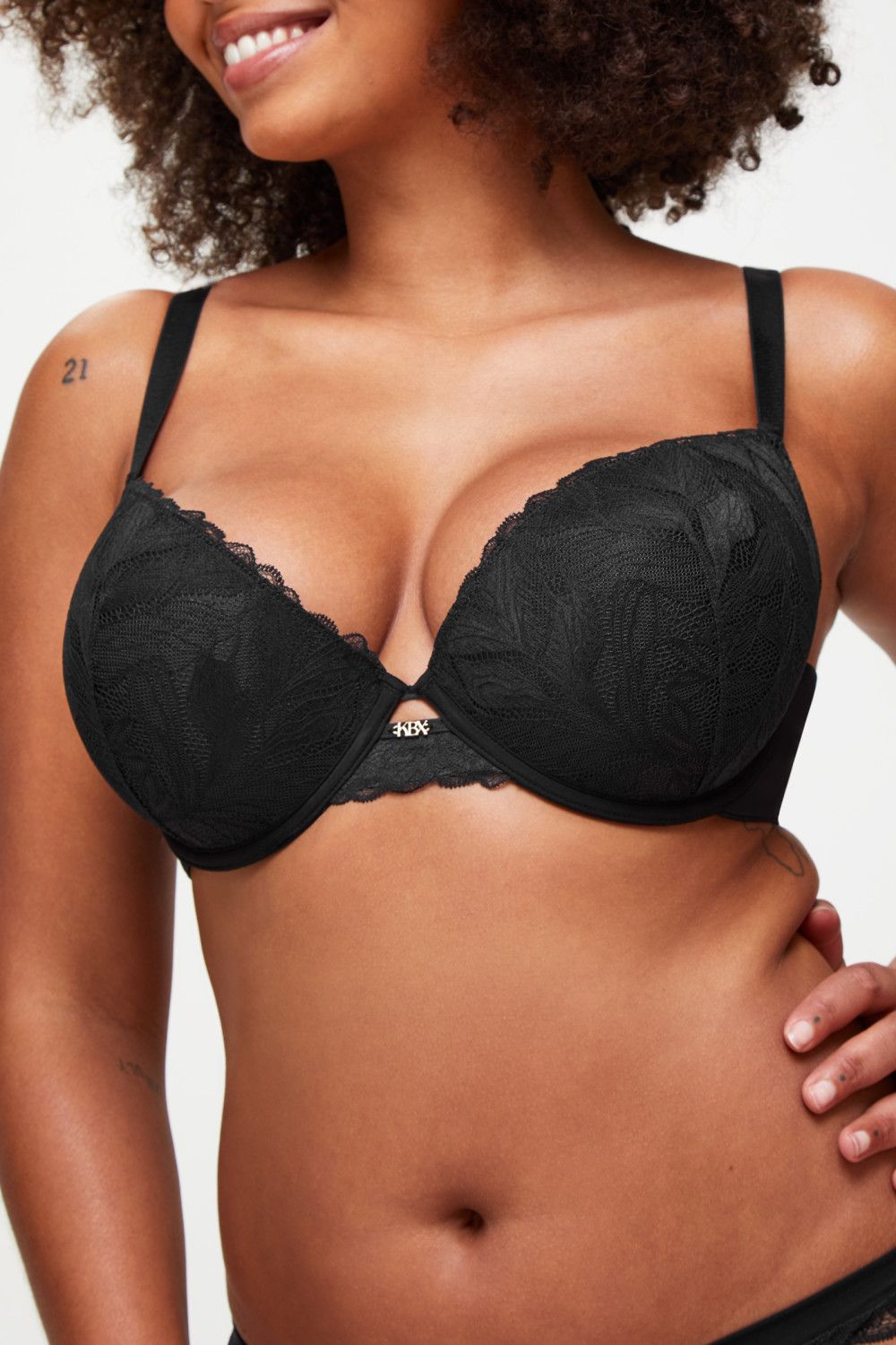 KBX Harper Padded Plunge Bra image 3