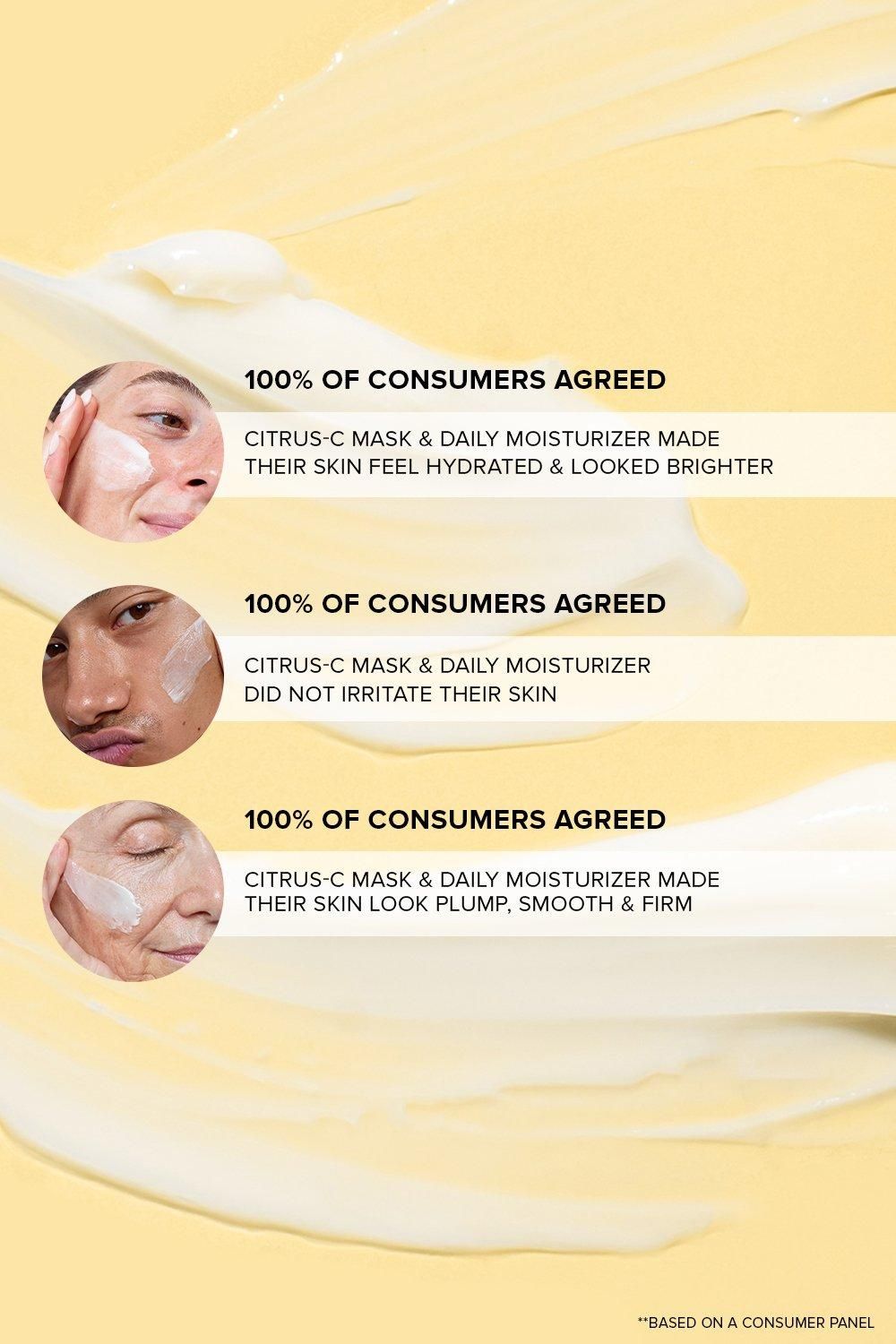 Nudestix Nudeskin Citrus-C Mask & Daily Moisturizer Multi image 4