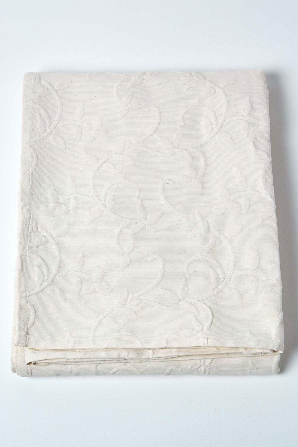 Homescapes Cotton Rich Floral Pattern Bedspread image 2