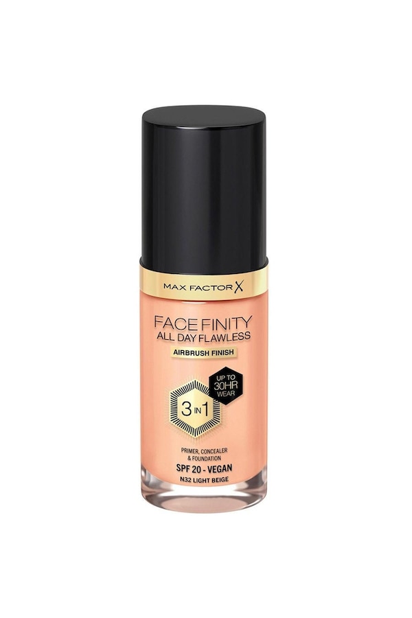 Max Factor Facefinity All Day Flawless 3 in 1 Vegan Foundation Light Beige