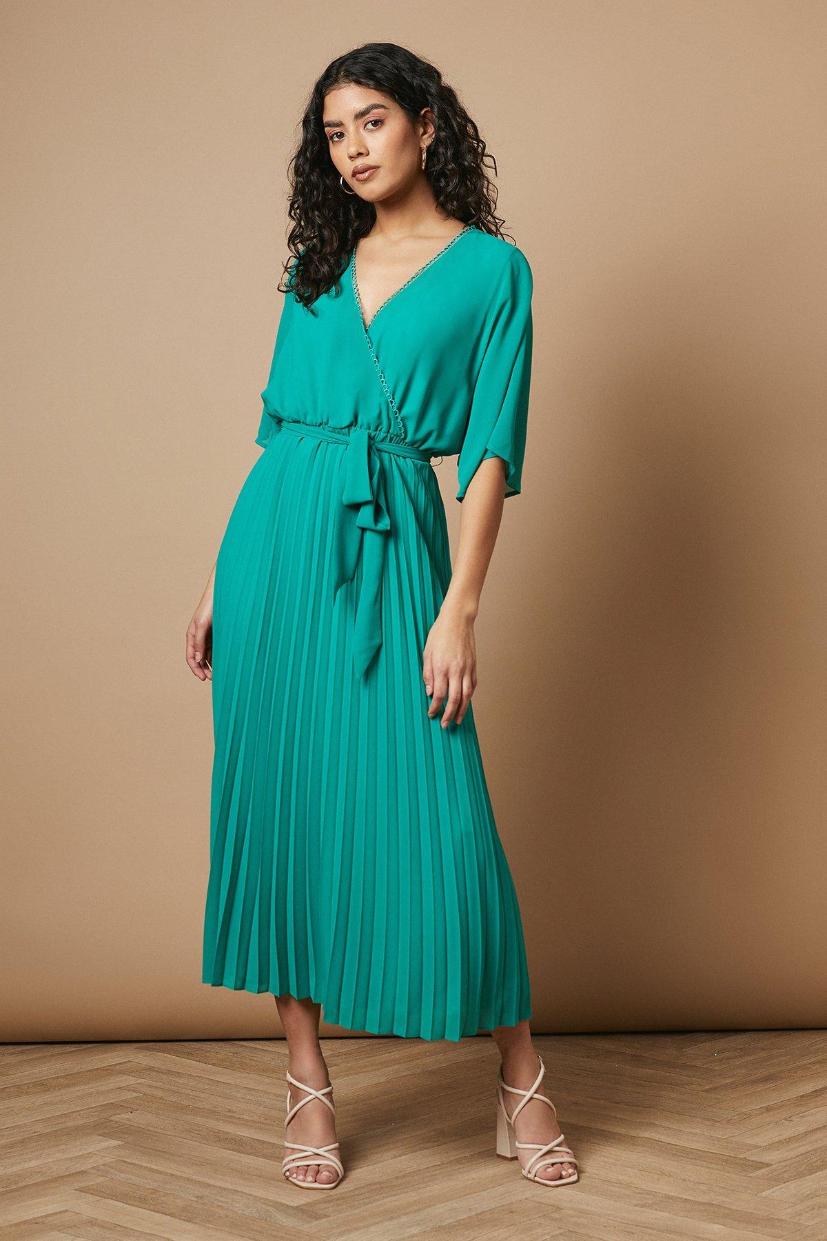 Midi Dress Petite Teal Dress Ardoz Teal Shimmery Midi Dress W