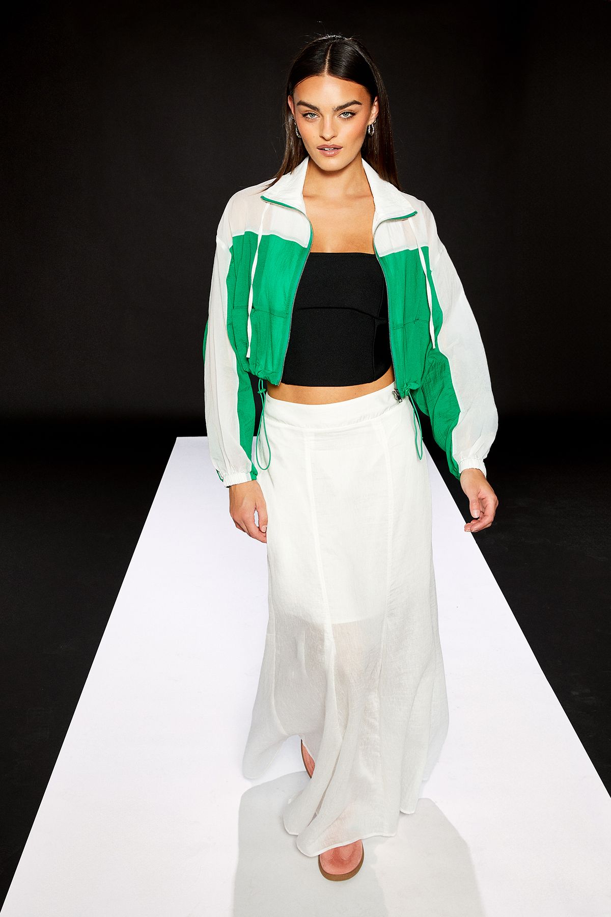 RUNWAY 1.8.1.8 Runway 1.8.1.8 Knitted Bandeau Top Black image 2