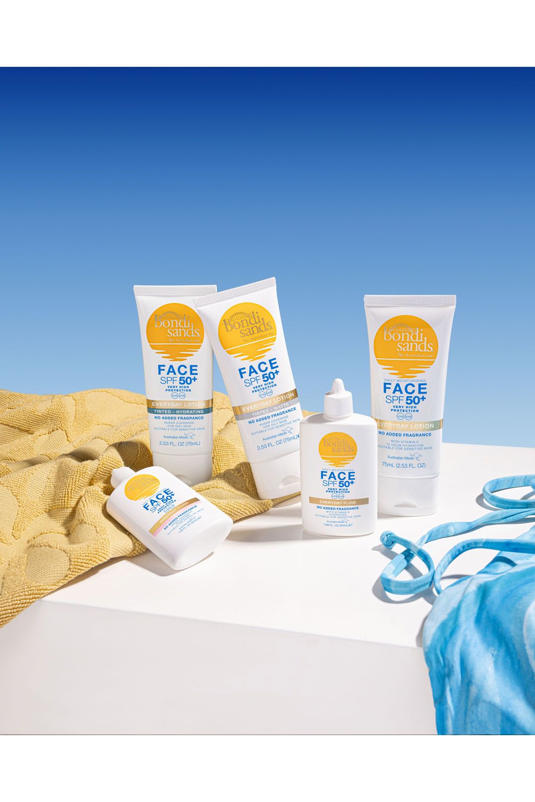 Bondi Sands Everyday Face Fluid Light Tinted Fluid for the Face SPF 50+ 50ml Multi image 6