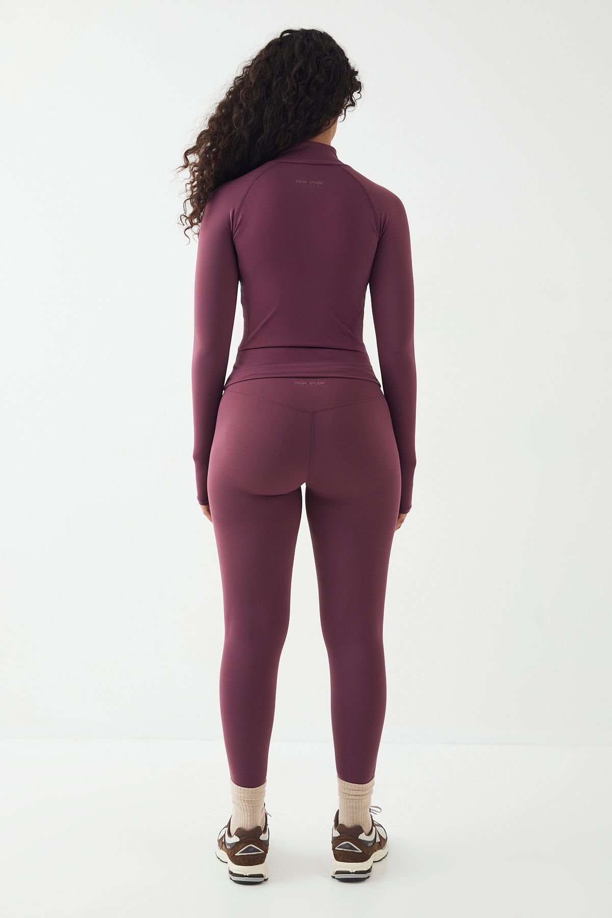 DSGN Studio DSGN Studio Tall Ultra Sculpt High Waist Legging Plum image 2