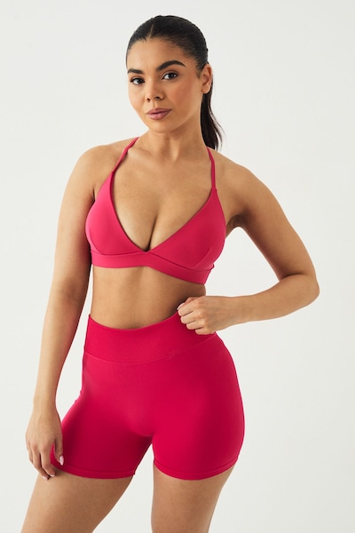 DSGN Studio DSGN Studio T Back Sports Bra Raspberry
