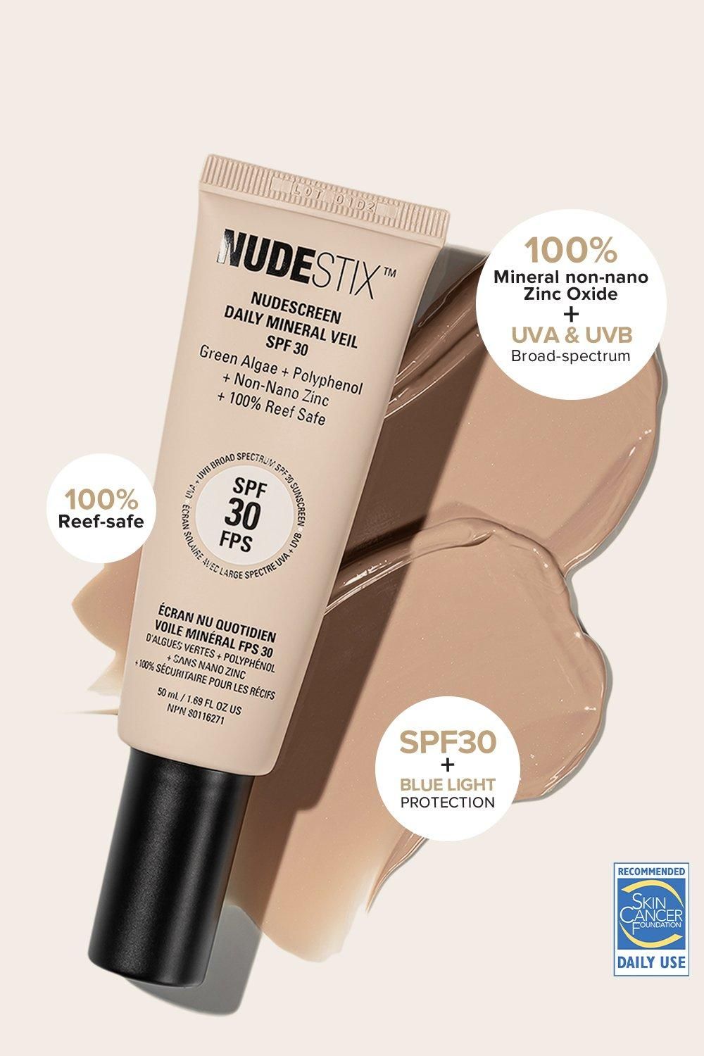 Nudestix Nudescreen Daily Mineral Veil SPF30 Nude image 3