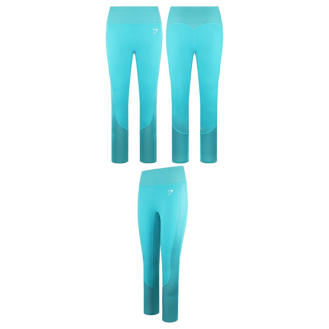 Gymshark Apex Teal Leggings image 4