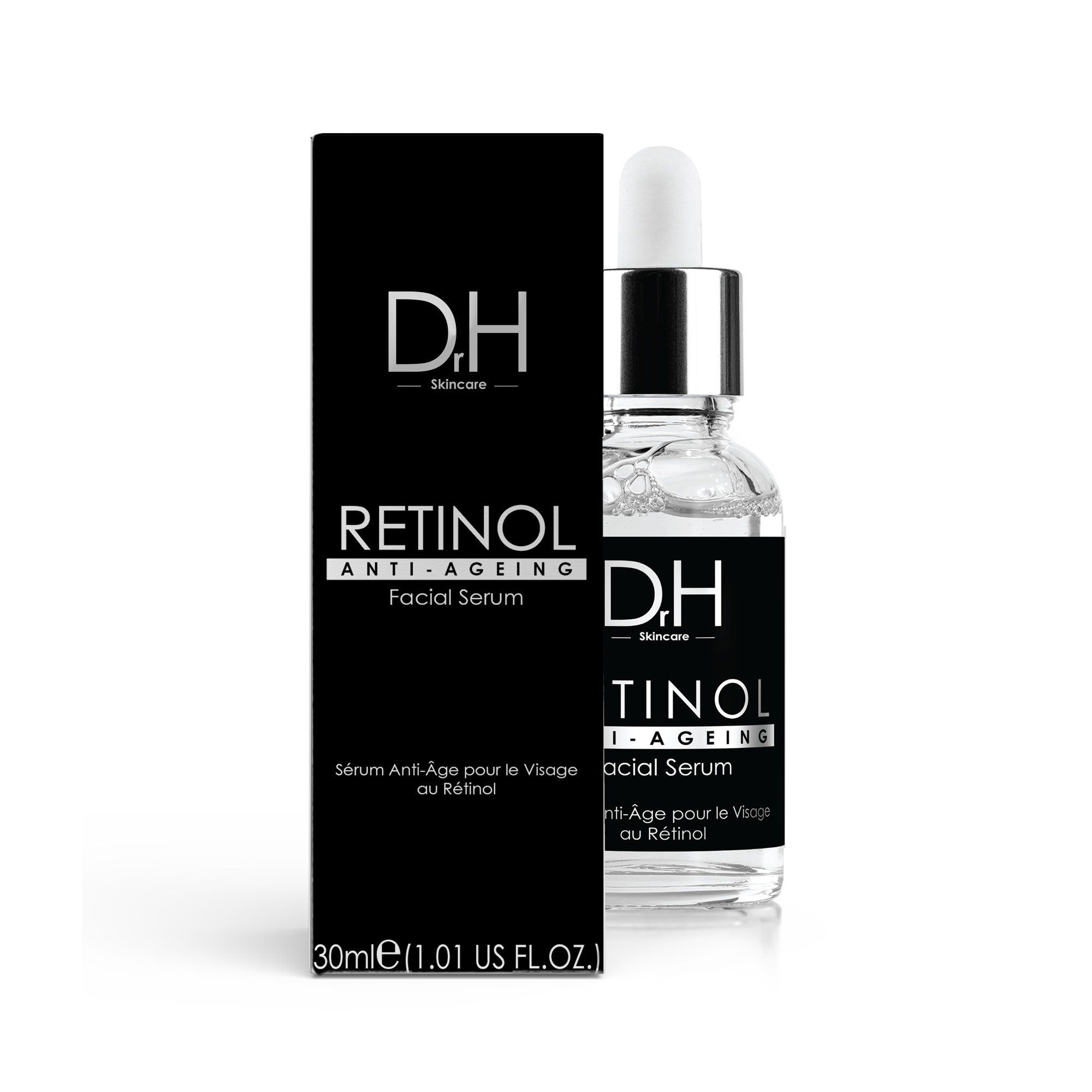 Dr H Anti-Ageing Retinol Facial Serum 30ml image 2