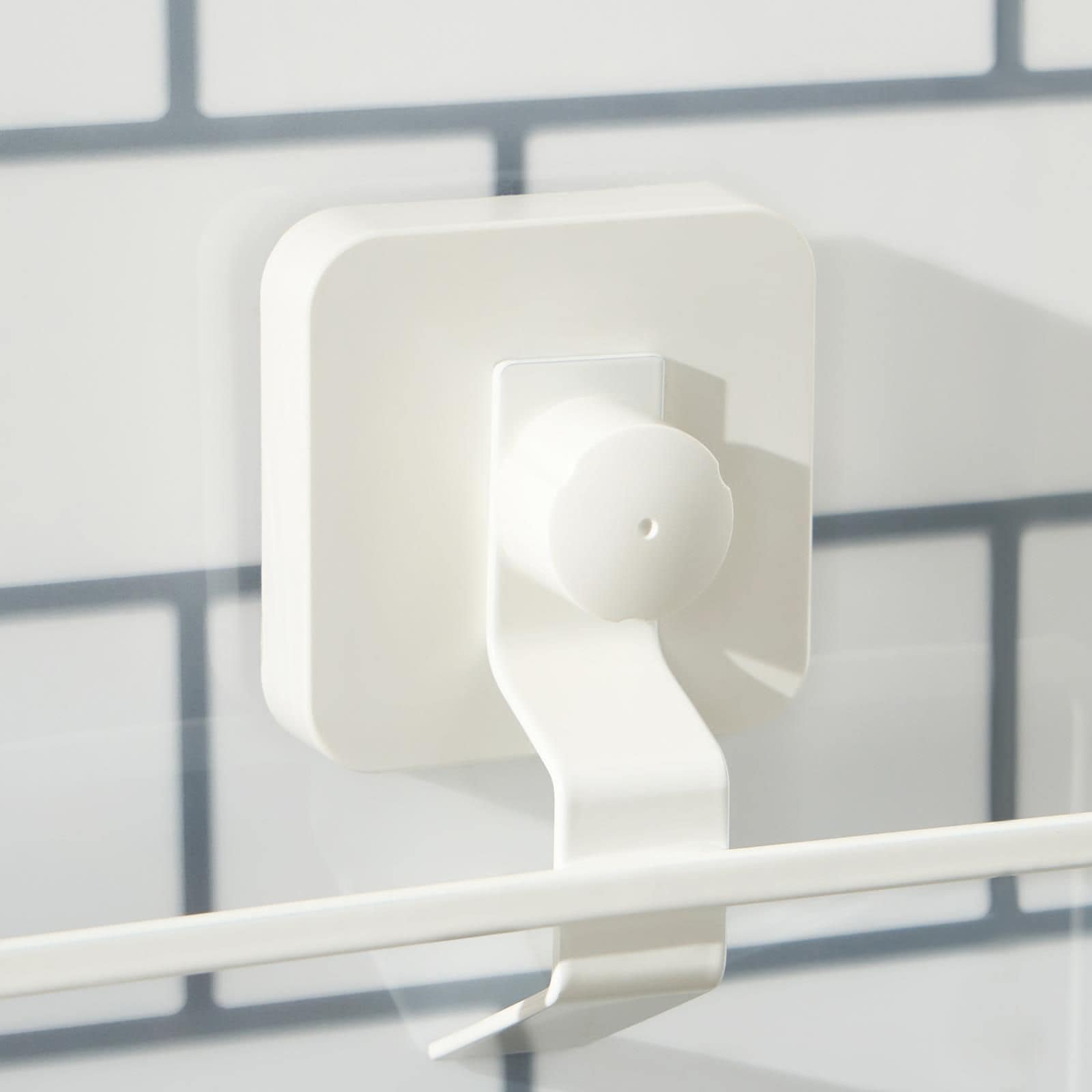 OHS Suction Towel Ring Rust Resistant Wall Mounted Hook image 2