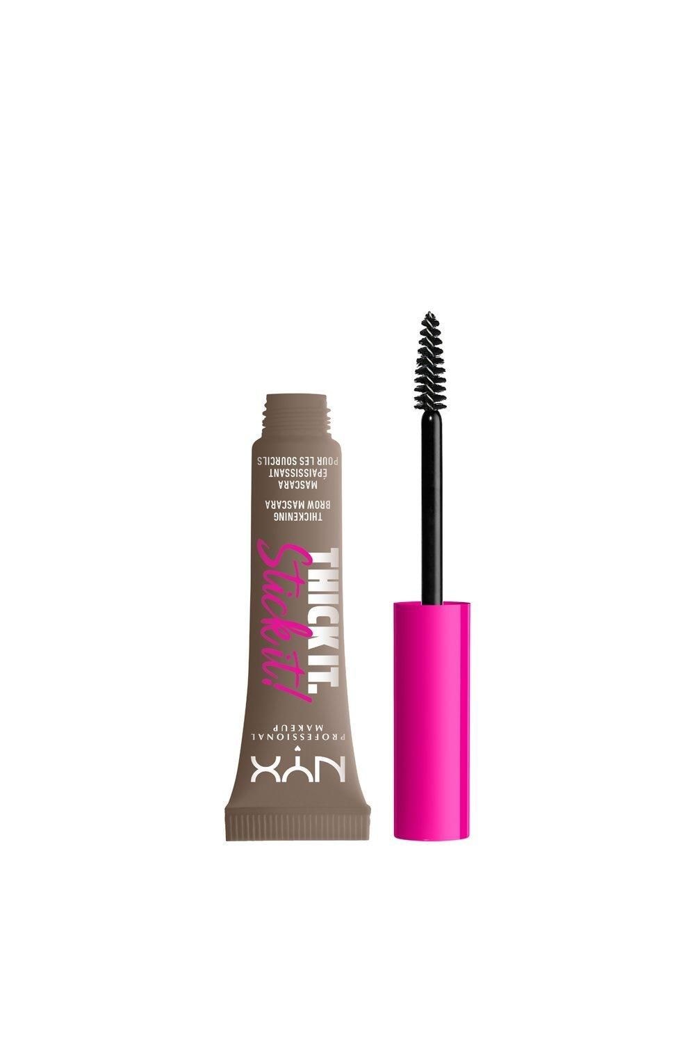 NYX Professional Makeup Thick It. Stick It! Brow Mascara Taupe image 2