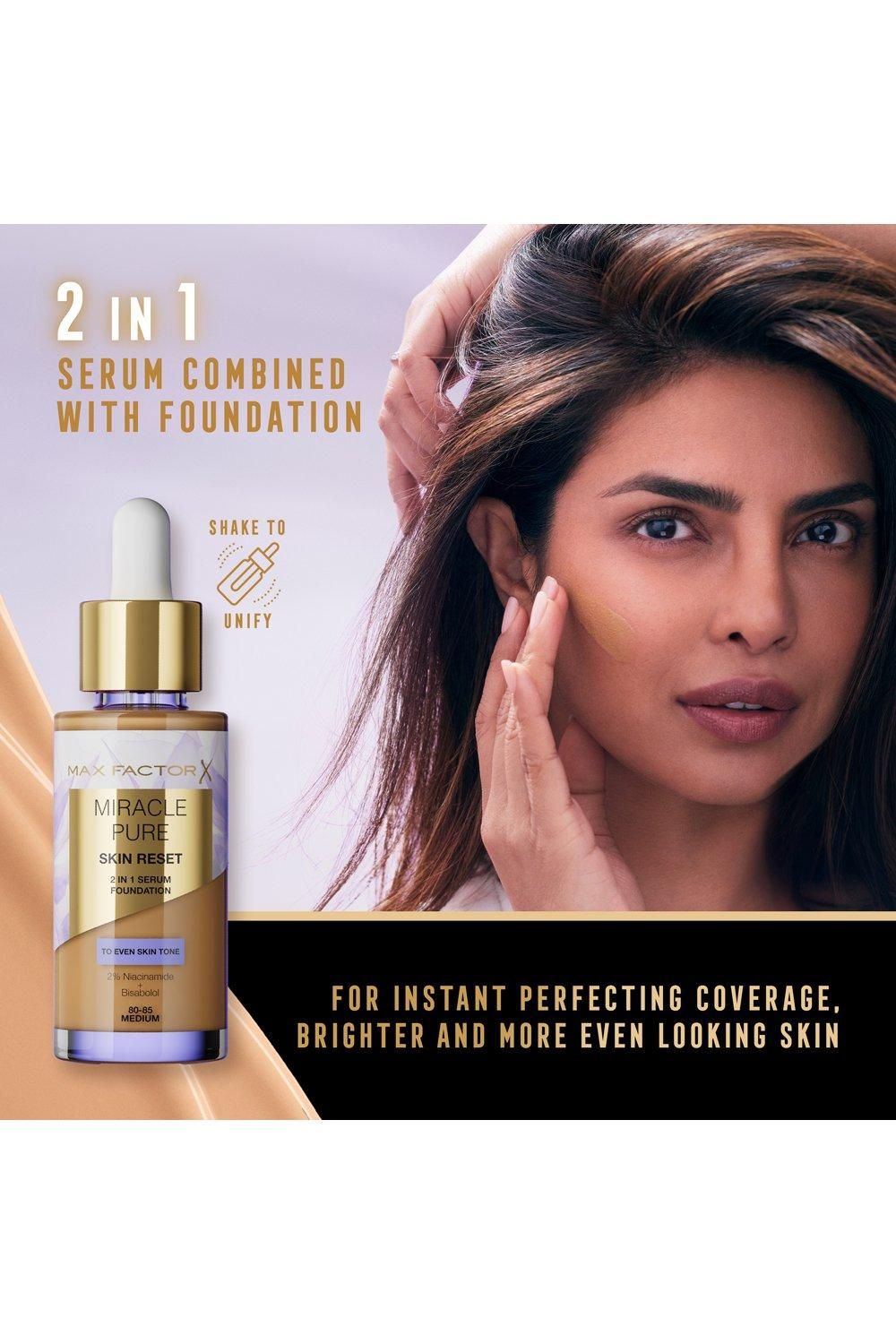 Max Factor Miracle Pure Skin Reset Serum Foundation 30ml Fair To Light image 6