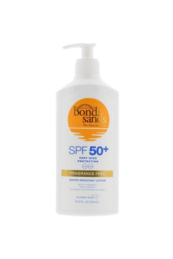 Bondi Sands Sunscreen Lotion Fragrance Free Spf 50+ 500ml Multi