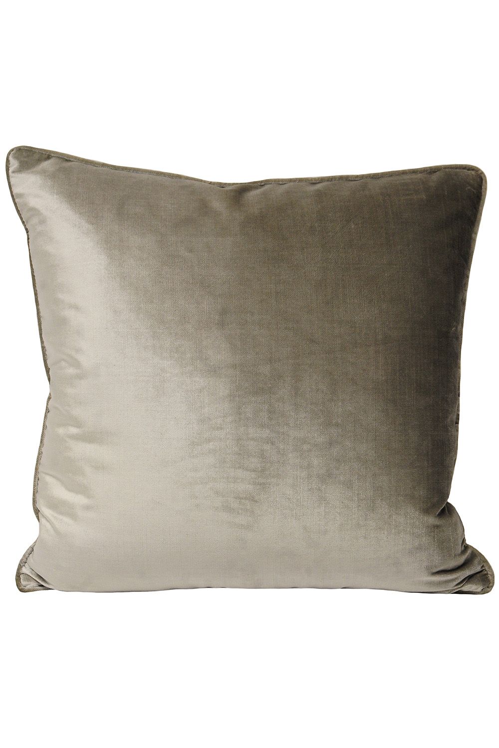 Paoletti Luxe Velvet Piped Cushion image 1