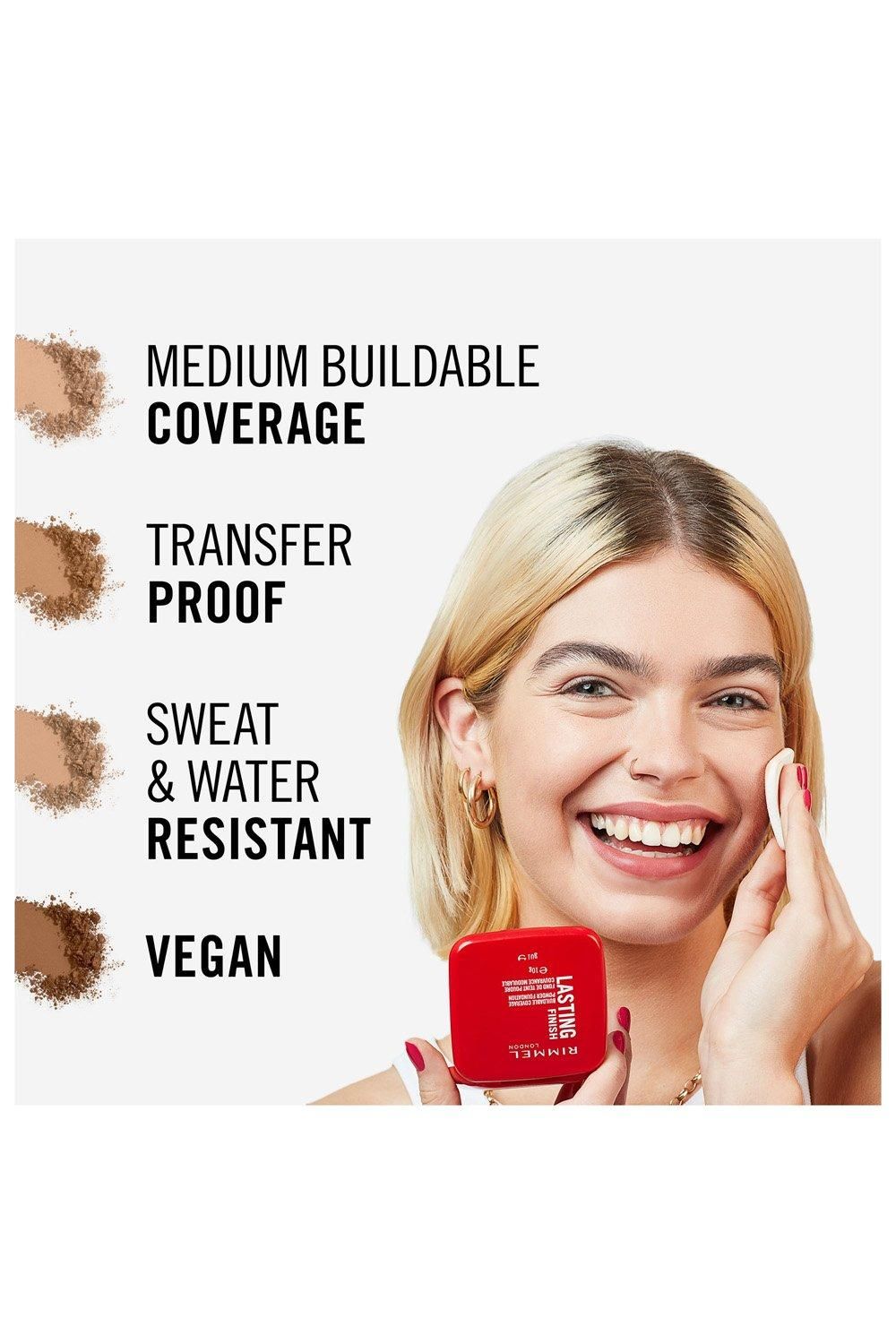 Rimmel London Lasting Finish Compact Foundation True Nude 009 image 5