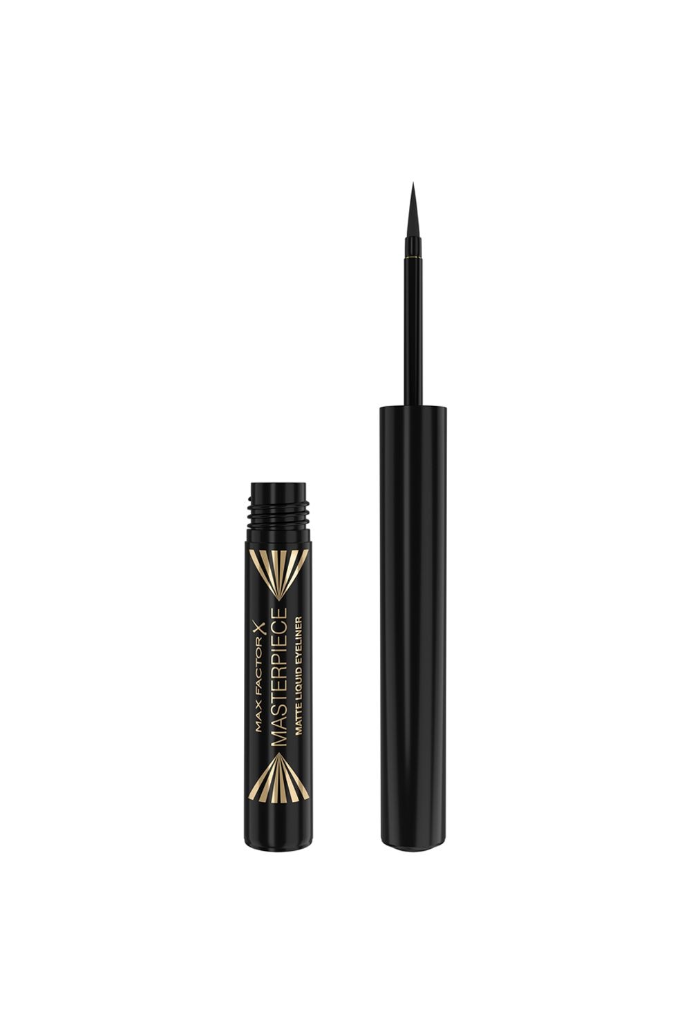 Max Factor Masterpiece Waterproof Matte Liquid Eyeliner Black image 1