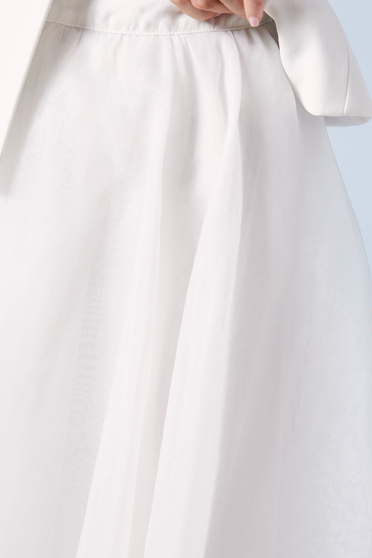 Coast Organza Bridal Skirt Ivory image 4