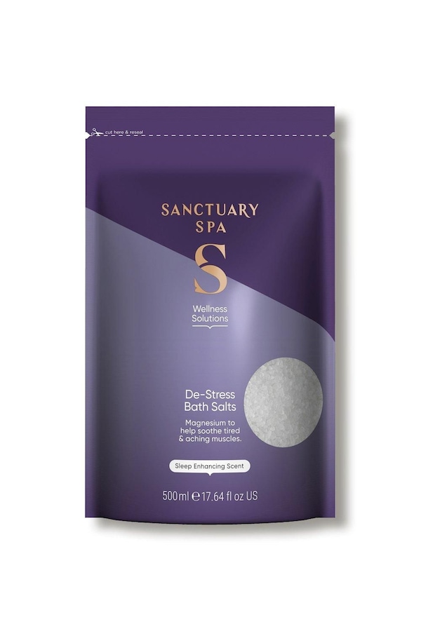 Sanctuary Spa Wellness Solutions De-Stress Bath Salts Multi