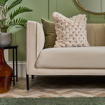 OHS 2 Pack Soft Jumbo Waffle Fur Decorative Square Cushion Covers