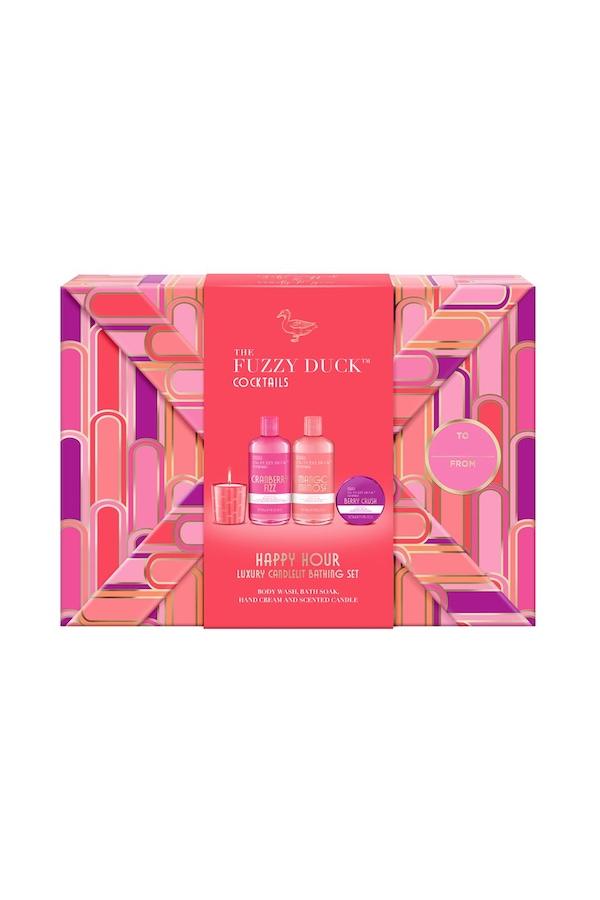 Baylis & Harding The Fuzzy Duck Cotswold Cocktails Luxury Candlelit Bathing Gift Set Multi