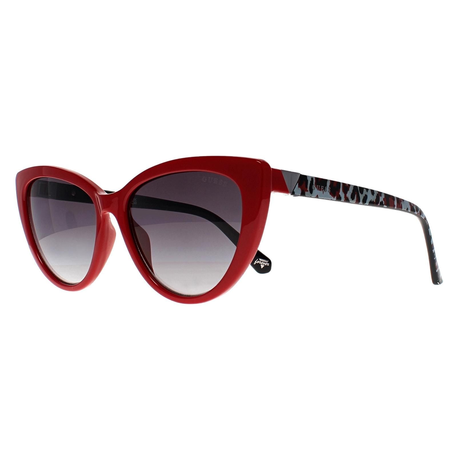 Guess Cat Eye Red Grey Gradient GU5211 image 2
