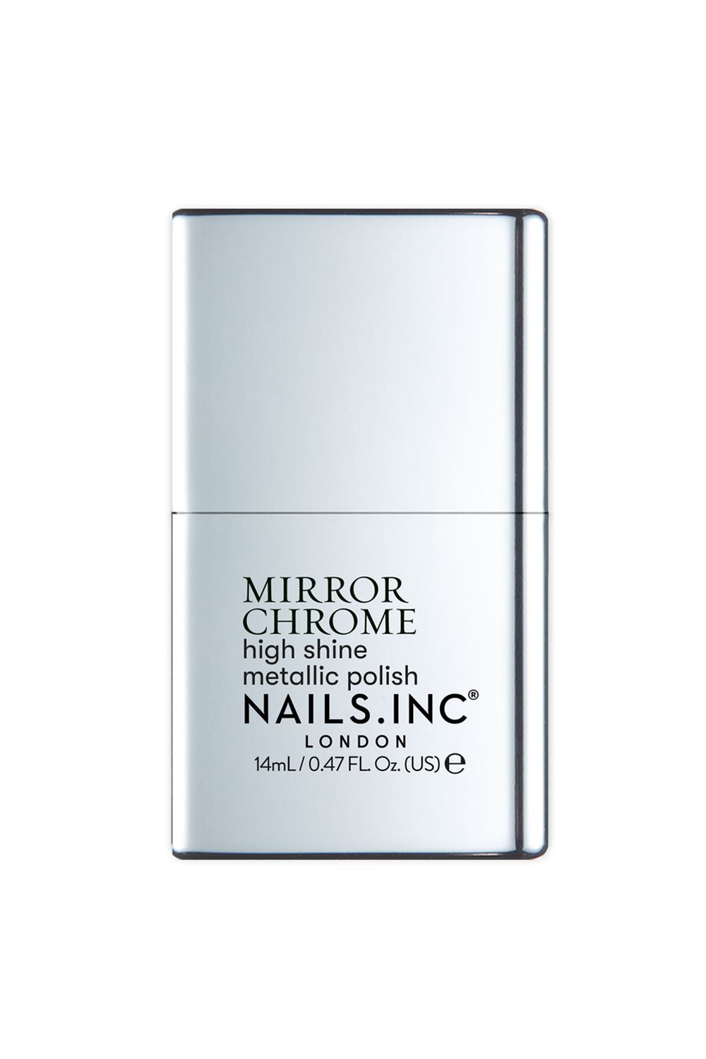 Nails Inc Chrome Nail Varnish Silver image 1