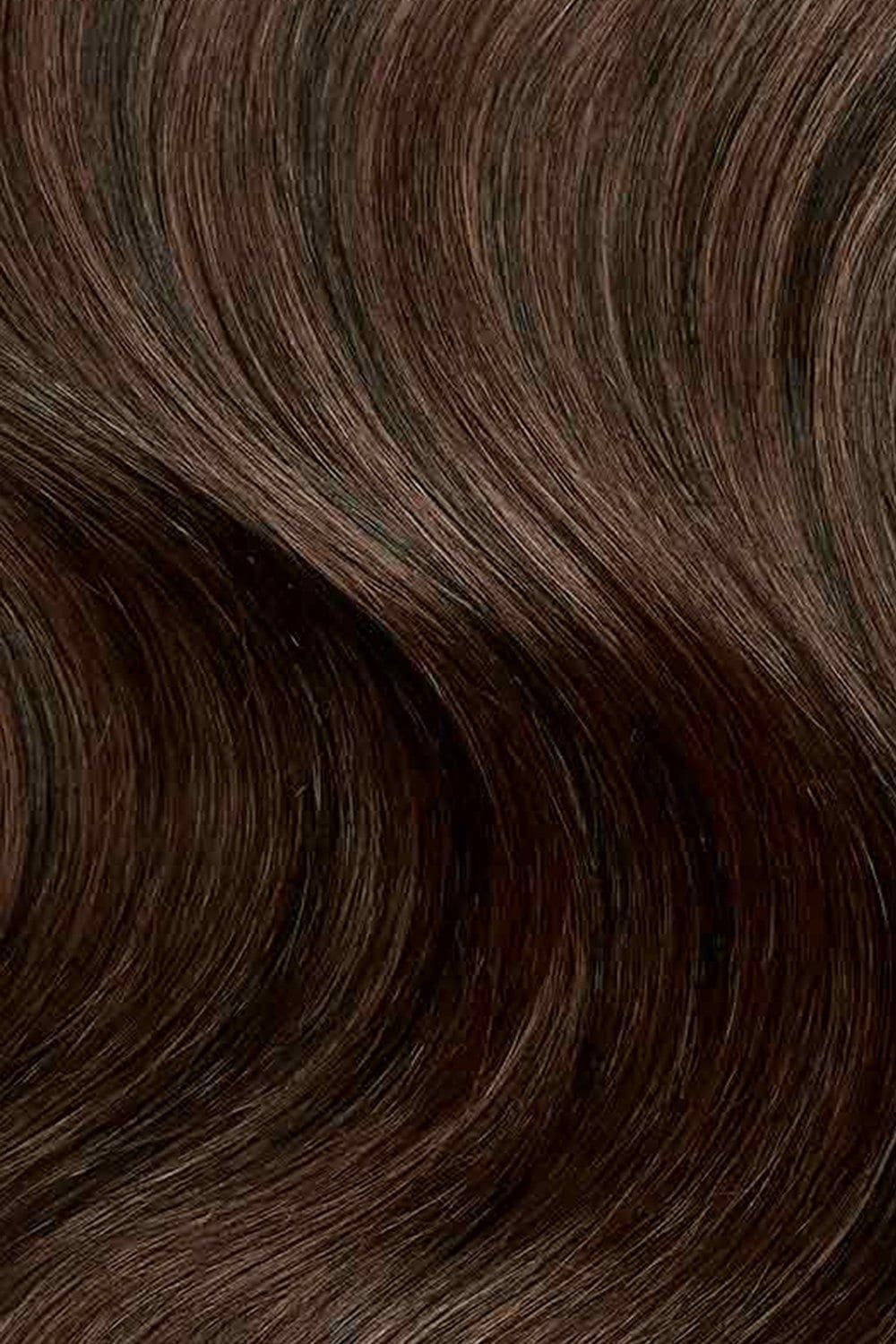 Beauty Works 18'' Deluxe Clip-In Extensions Roast Chestnut image 2