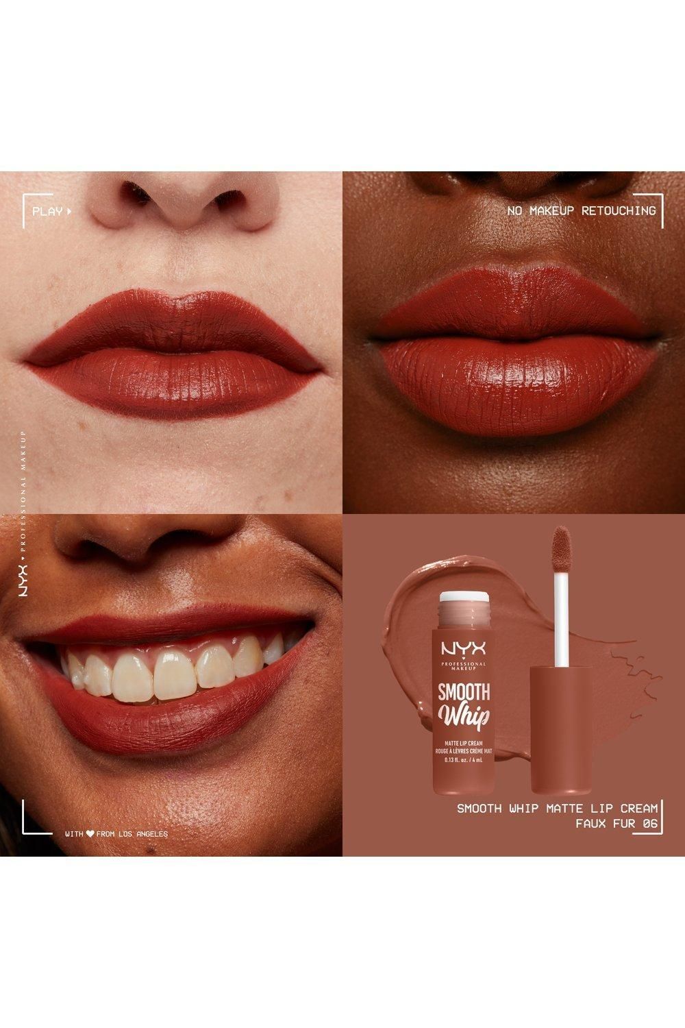 NYX Professional Makeup Smooth Whip Matte Lip Cream Faux Fur image 3