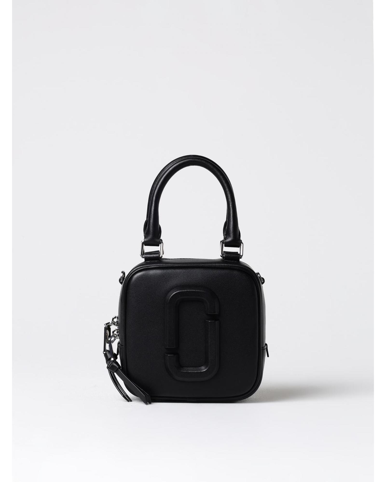 Marc Jacobs Softshot 21 Mini Leather Bag Wo - Black Clutch Bags