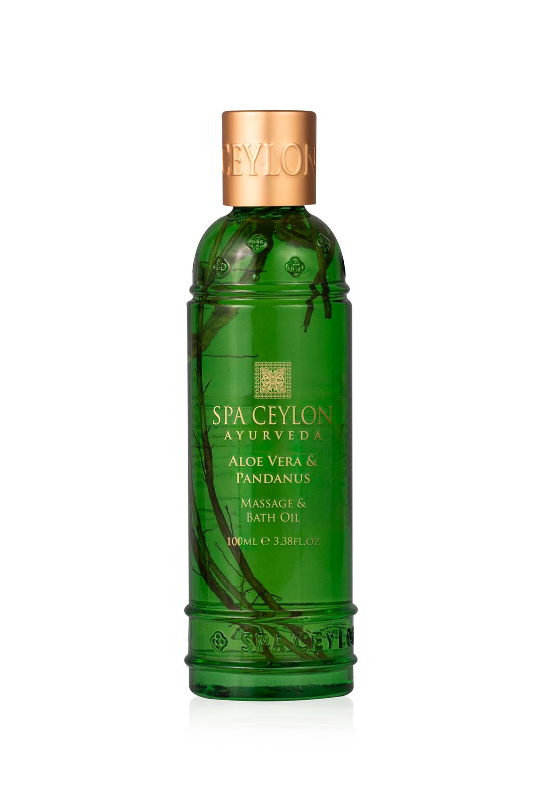 Spa Ceylon Aloe Vera & Pandanus Massage & Bath Oil image 2