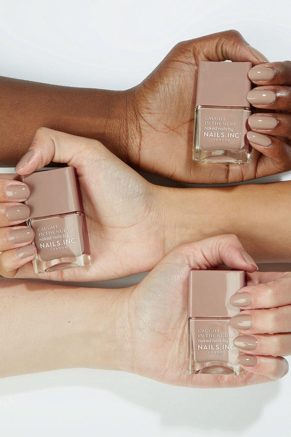 Nails Inc Caught In The Nude Nail Polish (Various Shades) Mykonos Beach image 4