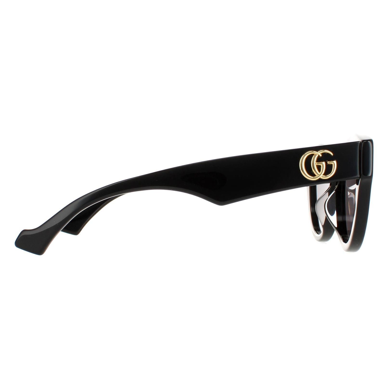 Gucci Cat Eye Back Grey` GG0957S Sunglasses image 4