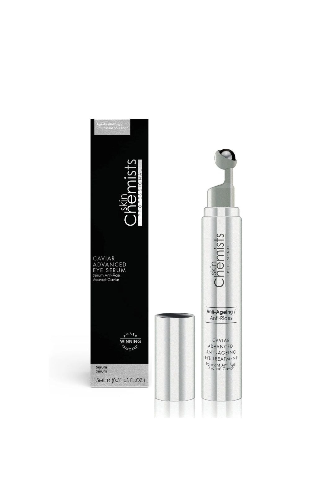 skinChemists professional Caviar Advanced Anti-Ageing Eye Treatment 15ml image 1