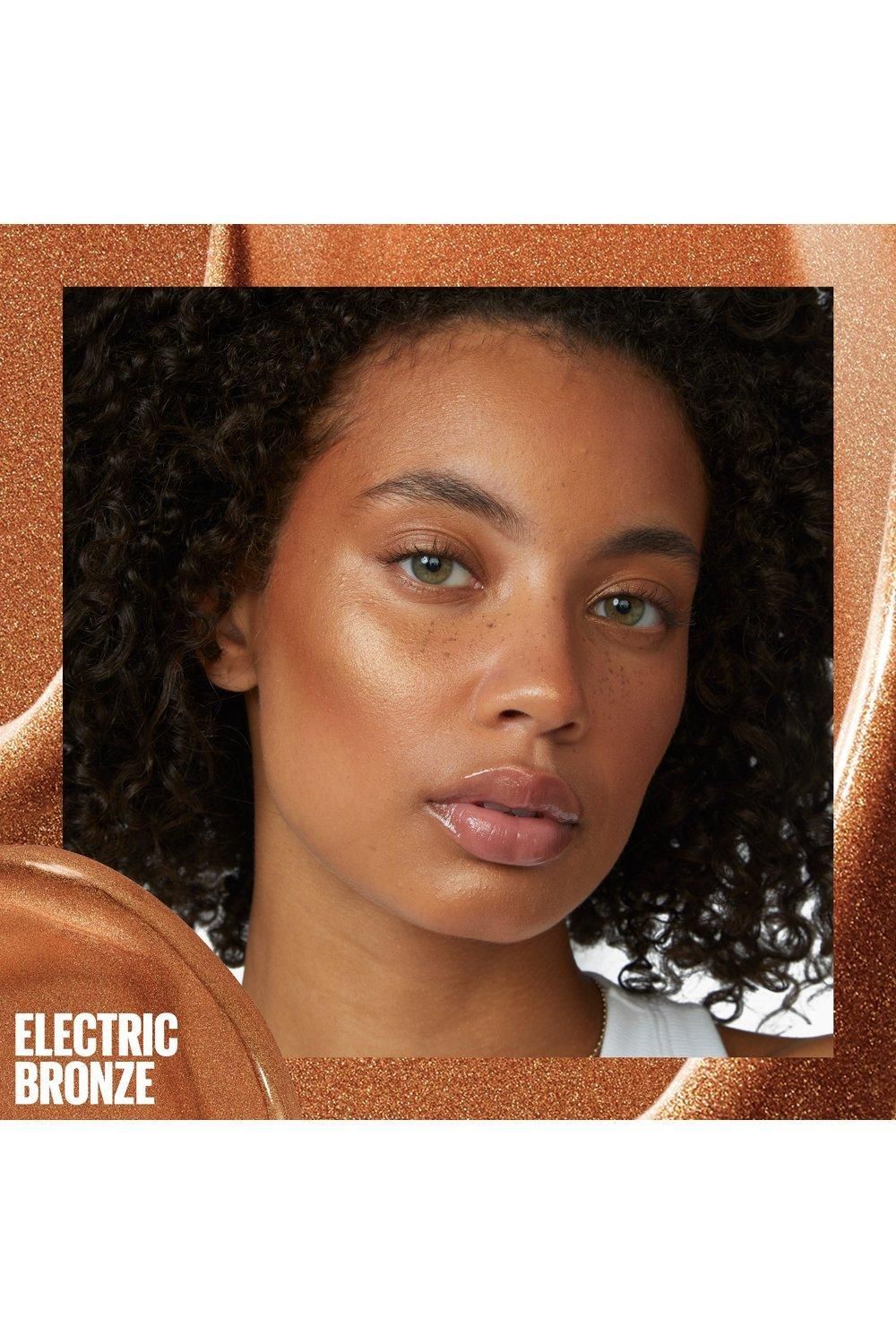 Maybelline Sunkisser Liquid Highlighter Blush 4.7ml Electric Bronze image 6