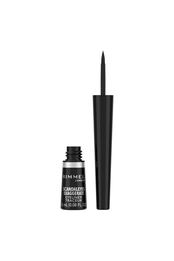 Rimmel London Scandaleyes Exaggerate Eyeliner  2.5ml Black