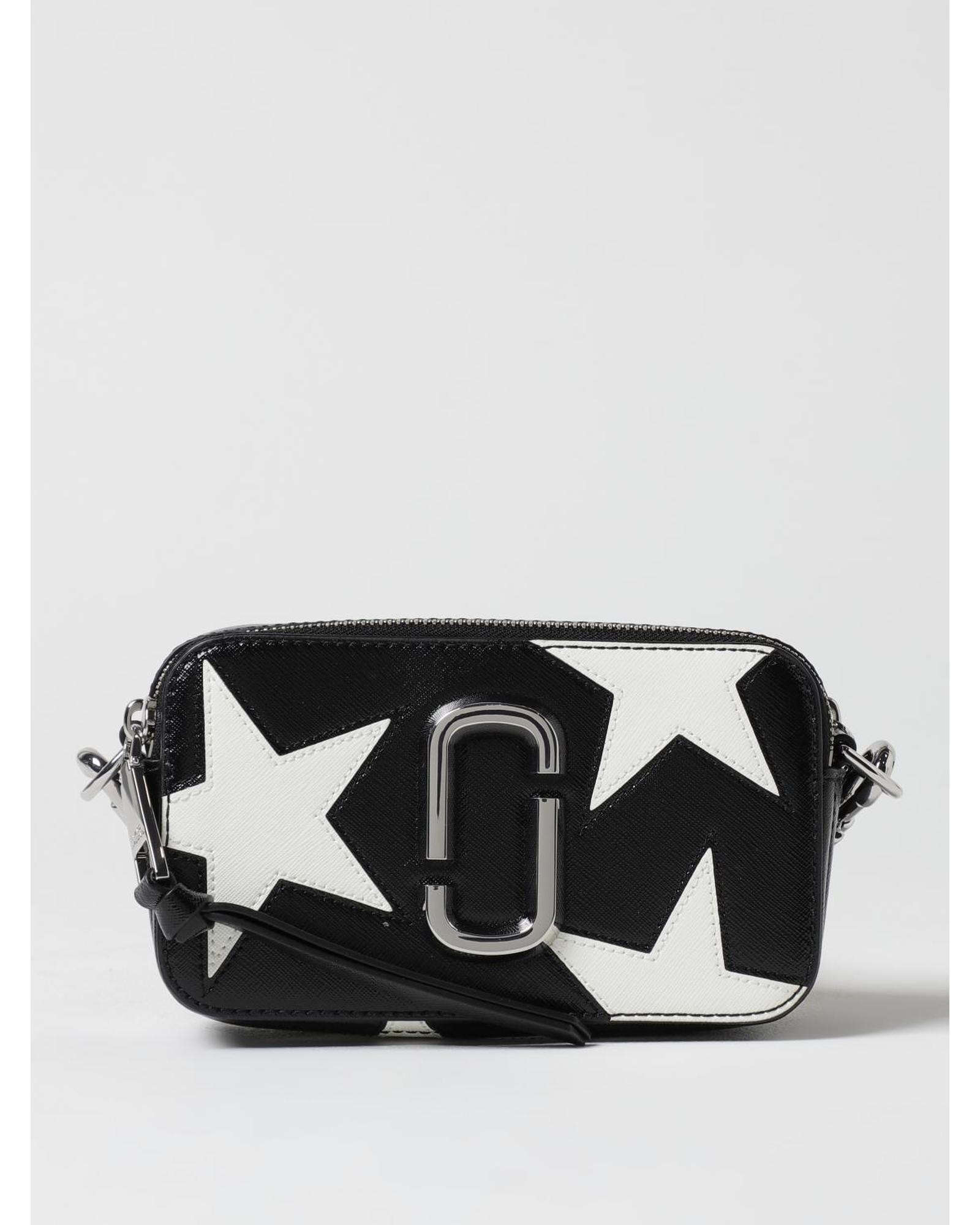 Marc Jacobs Snapshot Star Crossbody Bag Wo - Black Clutch Bags