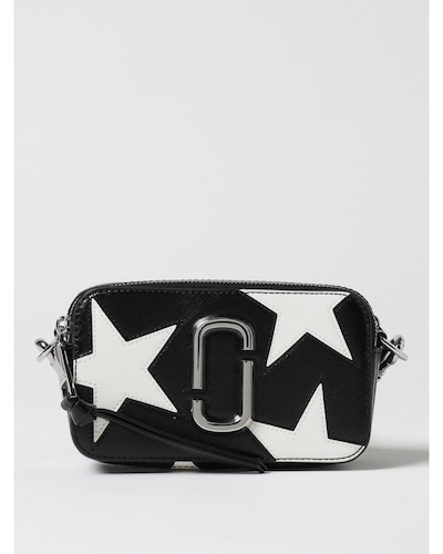Marc Jacobs Snapshot Star Crossbody Bag Wo - Black Clutch Bags