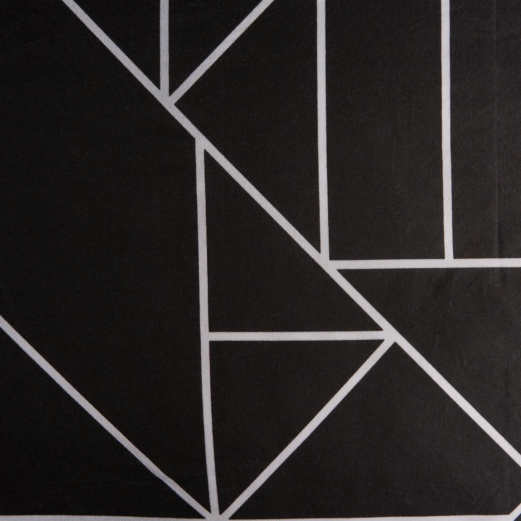 OHS Geometric Reversible Bedding Set Soft Duvet Cover with Pillowcase image 5